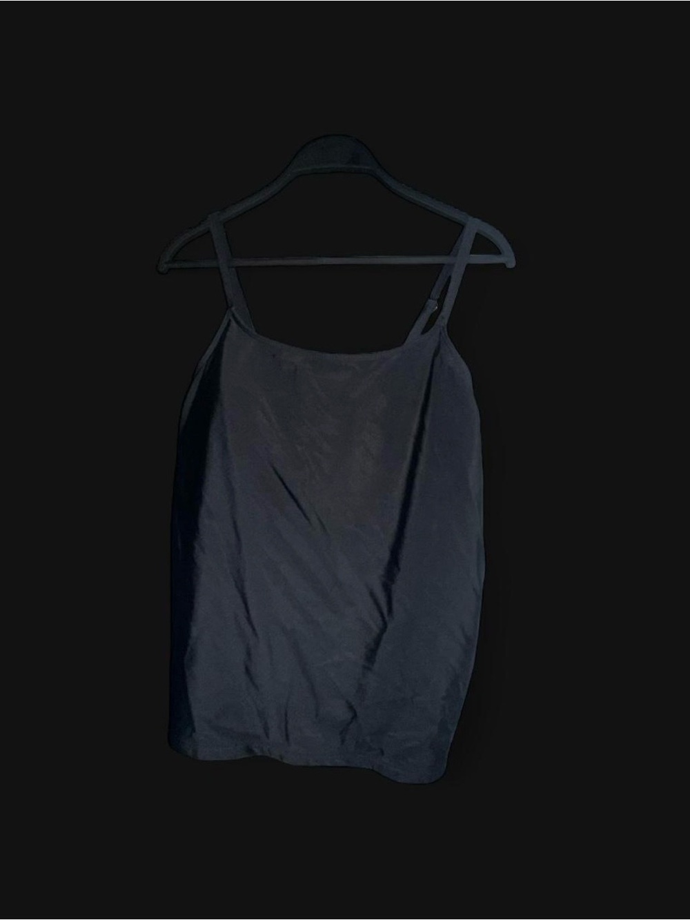 Laura Scott Black Spaghetti Strap Camisole